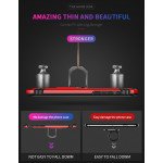 Wholesale Galaxy S10e Tech Armor Ring Grip Case with Metal Plate (Silver)
